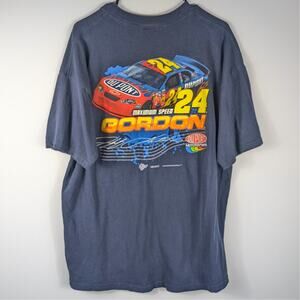 Winners Circle XL Jeff Gordon 24 NASCAR T Shirt DuPont Racing Graphic Streetwear